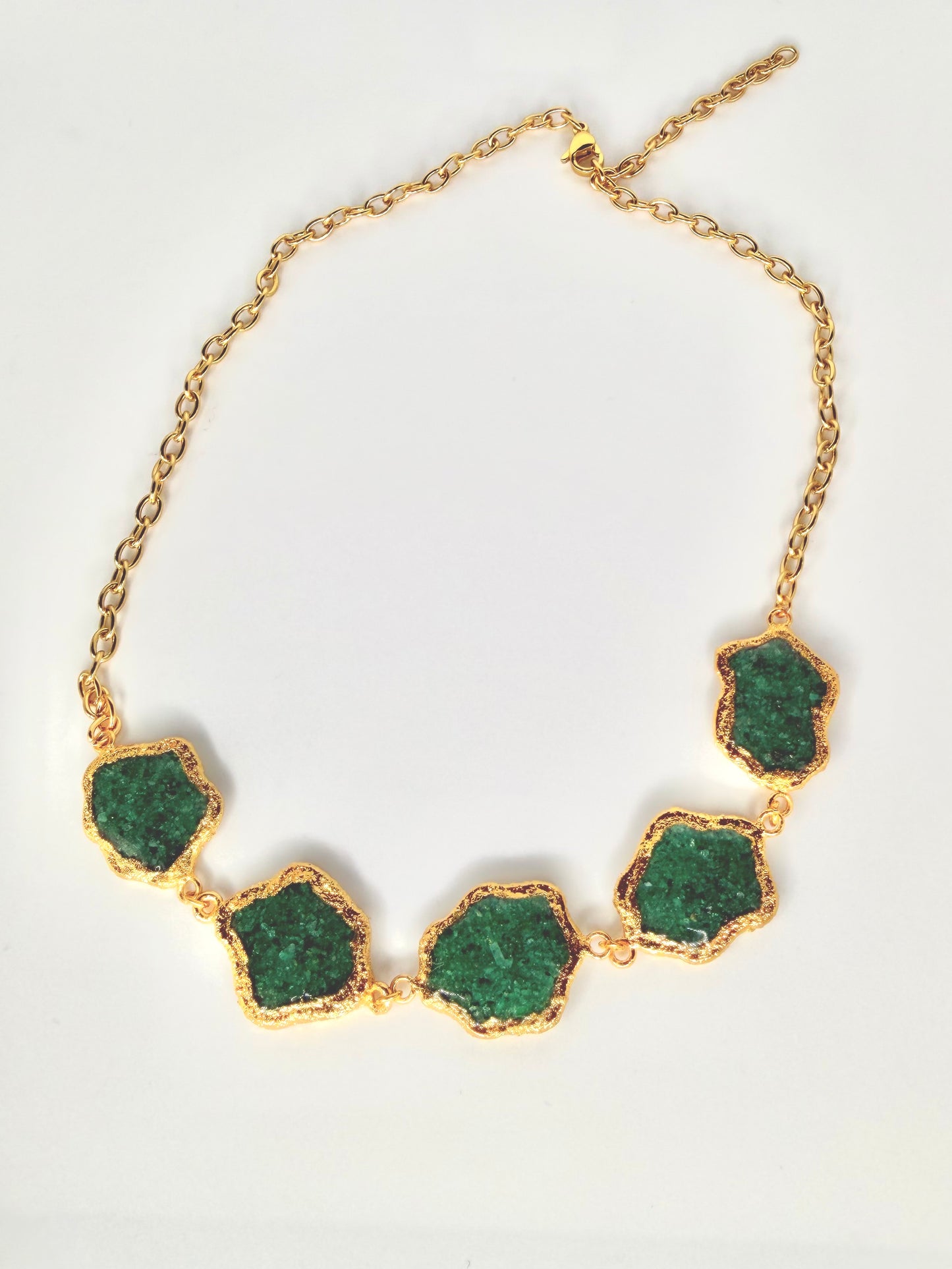 Trébol Emerald Necklace