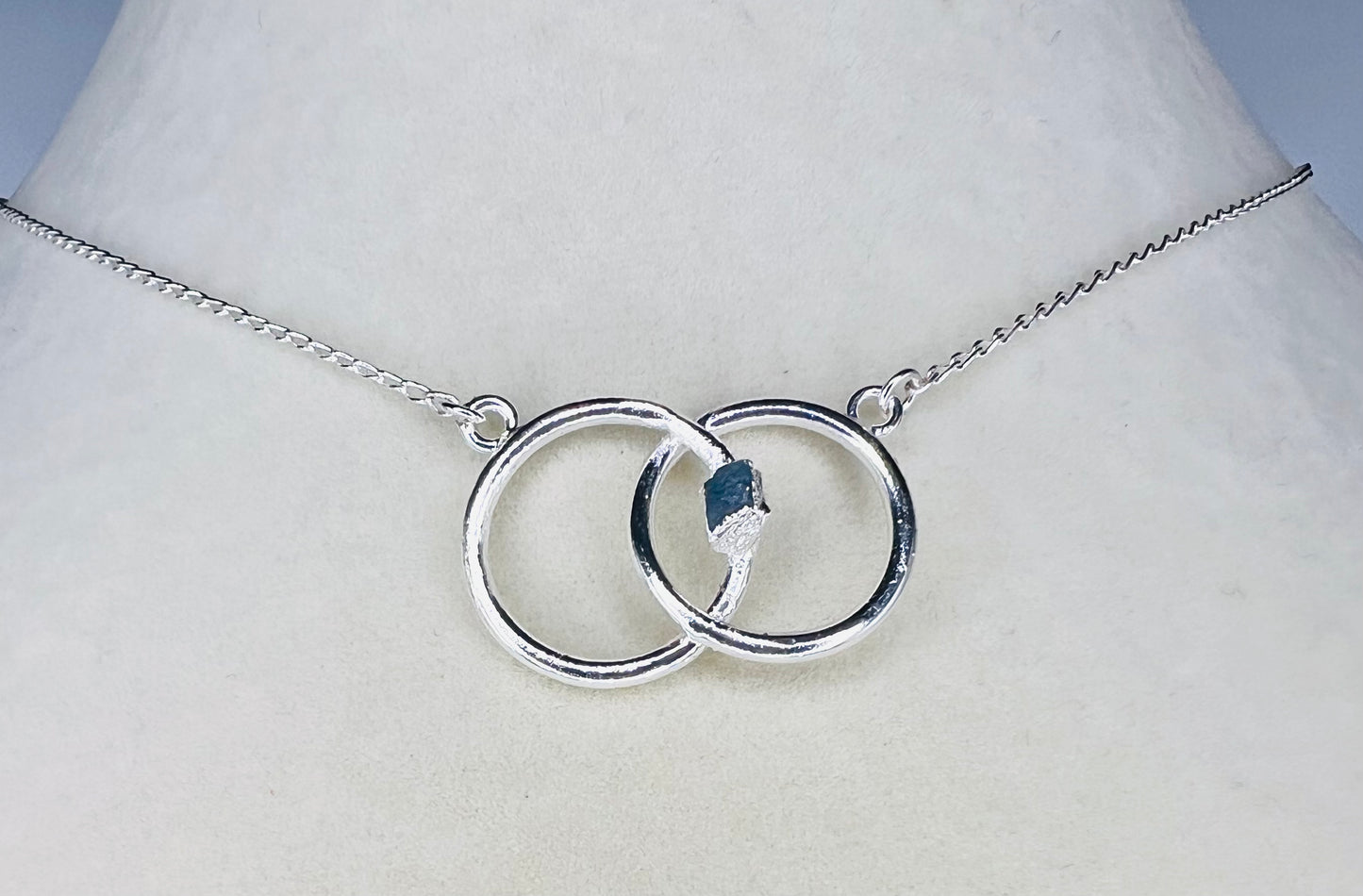Infinity Necklace Morganite