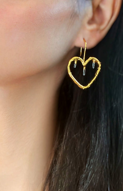 My Heart Crystal Earrings