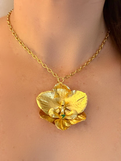 Orquídea necklace