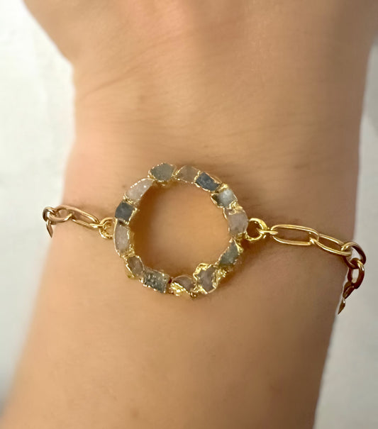 Full Moon Bracelet Morganite