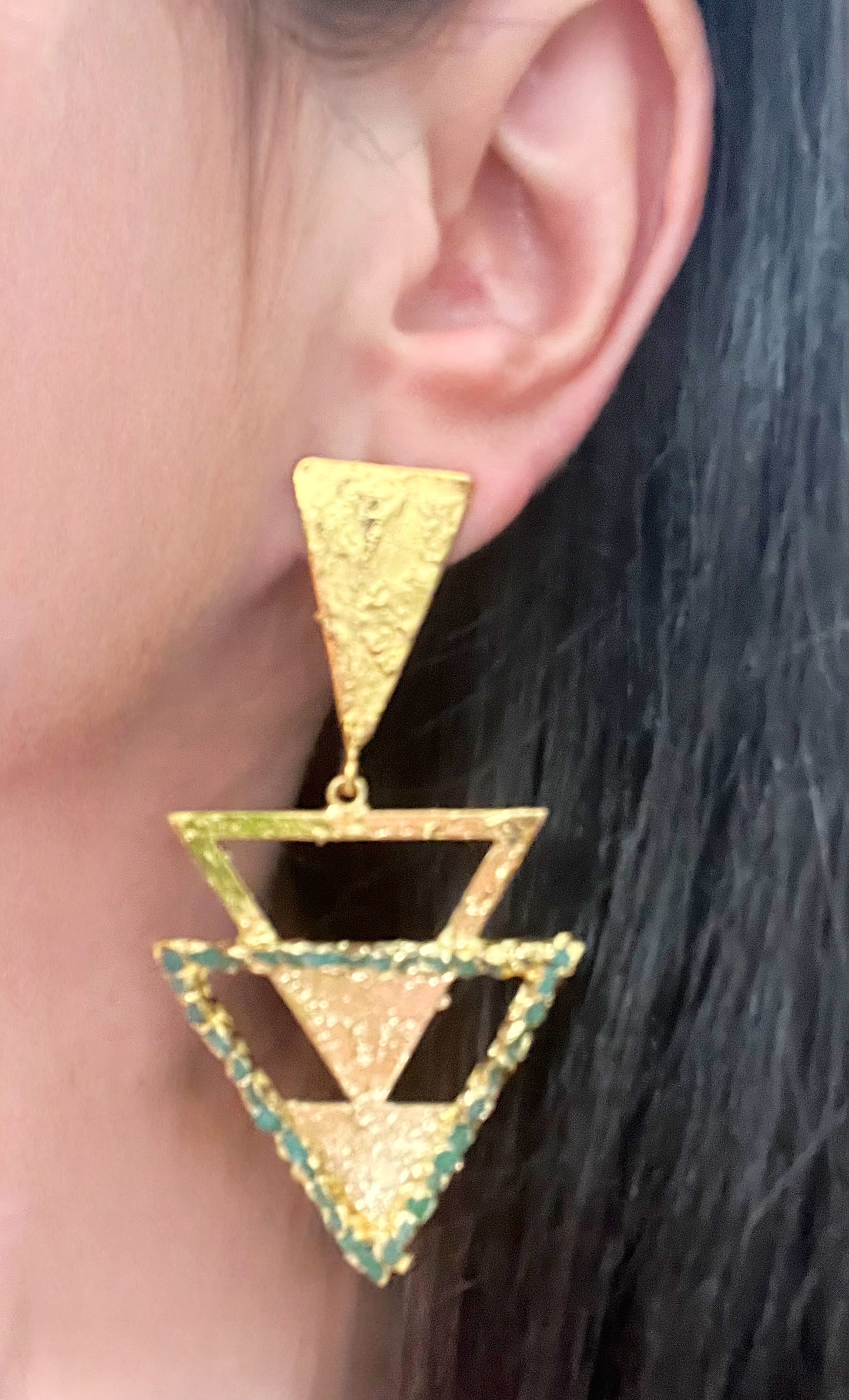 Pirámide Earrings