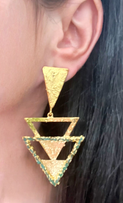 Pirámide Earrings