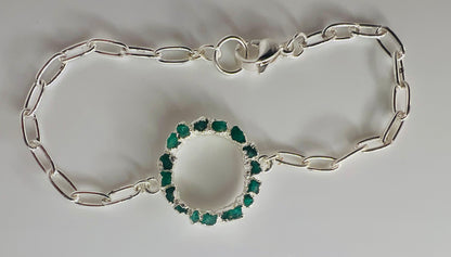 Full Moon Bracelet Emerald