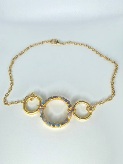 Trinity Morganite Necklace