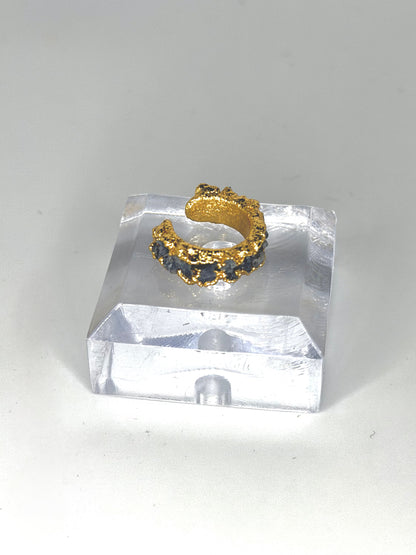 Retro Ear Cuff Saphire