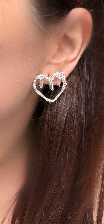 My Heart Crystal Earrings